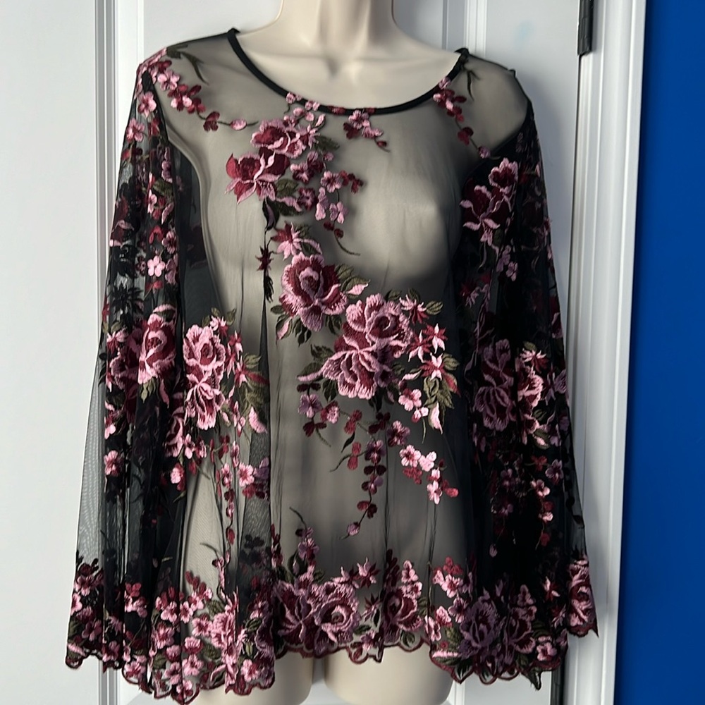 Sheer Blouse size M